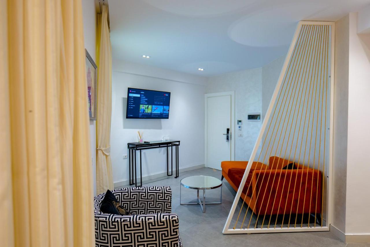 Blue Boutique Hotel Dhërmi 外观 照片